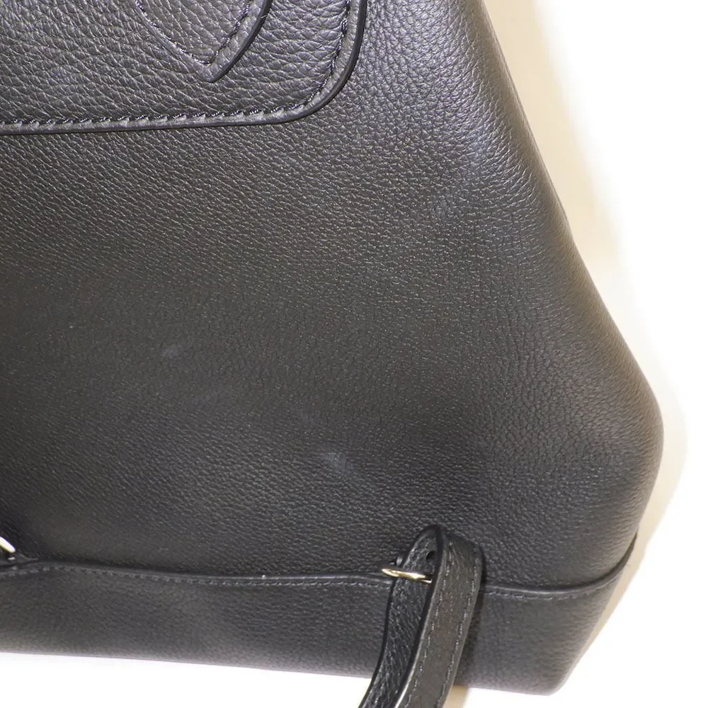 Louis Vuitton LockMe Backpack Taurillon Leather LV Logo Twist Lock Black - Picture 10 of 13